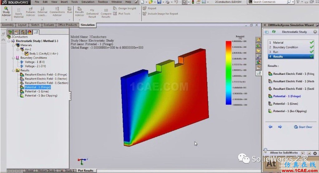 solidworks電磁分析插件簡(jiǎn)介：emsworkssolidworks simulation培訓(xùn)教程圖片5