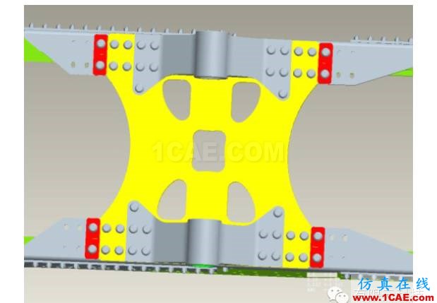 基于HyperWorks對重汽鞍座連接板的優(yōu)化設(shè)計(jì)hyperworks仿真分析圖片7