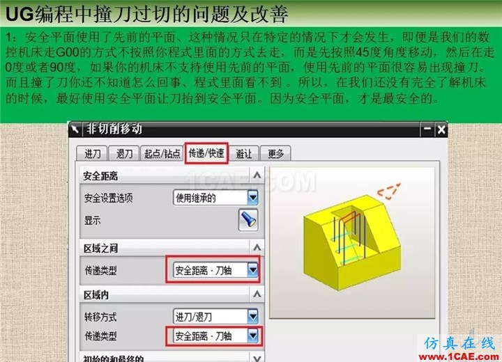UG編程中撞刀過切的問題及改善ug設(shè)計教程圖片2