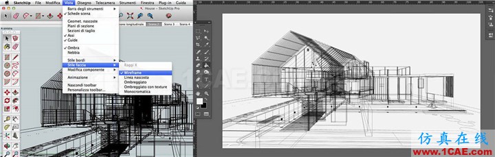 效果圖的藝術：用SketchUp, AutoCAD 和 Photoshop創(chuàng)造絕佳的水彩效果AutoCAD仿真分析圖片12