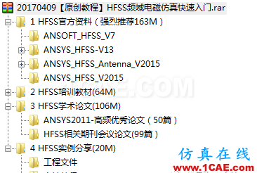 【原創(chuàng)教程】HFSS頻域電磁仿真快速入門（附307M學習資料）HFSS培訓的效果圖片18