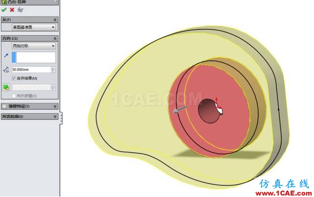 利用運(yùn)動仿真解決復(fù)雜凸輪設(shè)計solidworks simulation分析案例圖片16