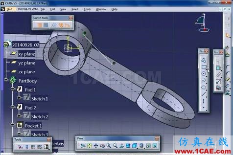 CATIA視頻教學(xué)，如把二維變成三維，新手必看Catia分析圖片2