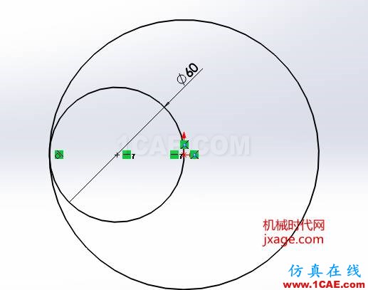 SolidWorks如何通過掃描創(chuàng)建太極圖？solidworks仿真分析圖片2