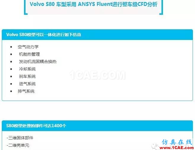 ANSYS Fluent比想象中更強大！整車級CFD應用最成功工程案例fluent仿真分析圖片2