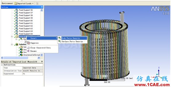 ANSYS Workbench與Ansoft Maxwell 電磁結構耦合案例Maxwell分析圖片54