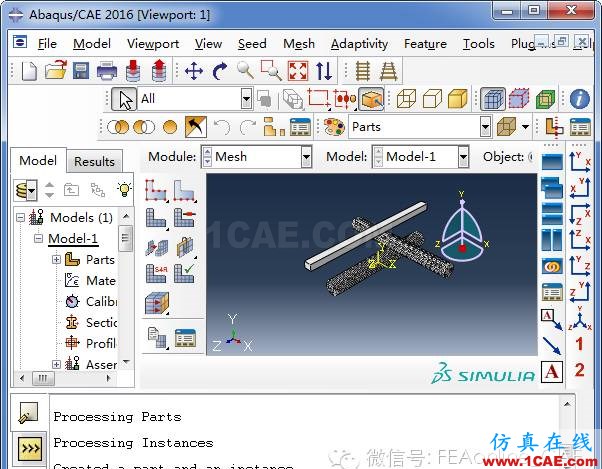 三分鐘搞定ABAQUS2016與SolidWorks2012智能化無縫集成abaqus有限元培訓(xùn)教程圖片8