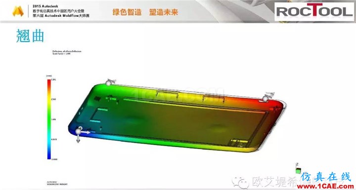 Moldflow 重大福利 快來領(lǐng)?。。?！ 高峰論壇演講PPT之六moldflow分析案例圖片32