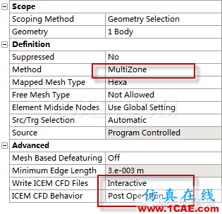 fluent單向流固耦合分析案例fluent結果圖片8