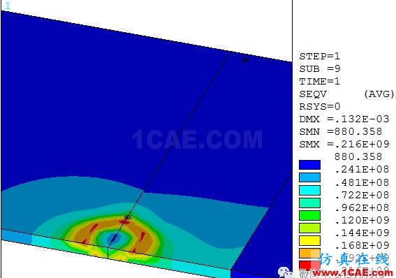 ANSYS薄板多道焊接殘余應力有限元分析ansys培訓的效果圖片7