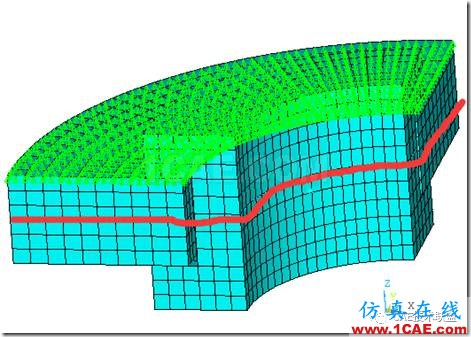 基于ANSYS經典界面的單個螺栓聯接的分析ansys分析案例圖片12