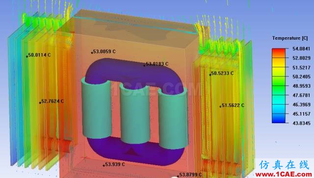 Icepak培訓(xùn)教程:對變壓器進(jìn)行不同環(huán)境下的散熱模擬計(jì)算ansys圖片6