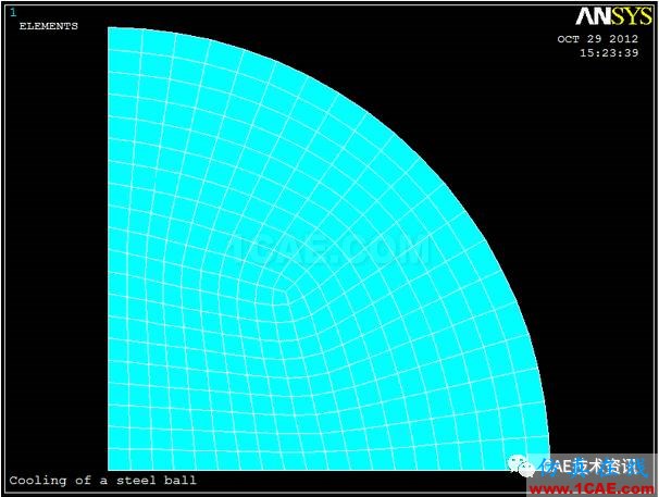 Ansys 經(jīng)典APDL瞬態(tài)熱分析實例ansys workbanch圖片9