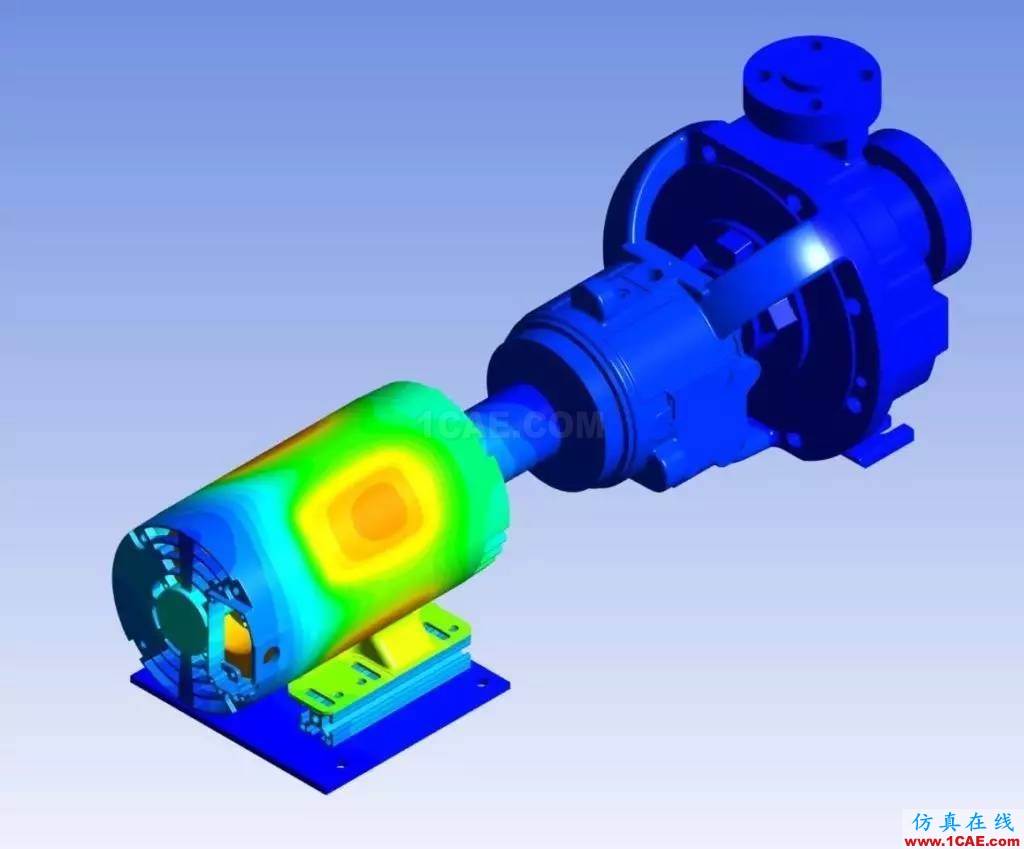 ANSYS與PTC攜手合作支持?jǐn)?shù)字孿生體：電機(jī)和泵系統(tǒng)的數(shù)字孿生體ansys仿真分析圖片3