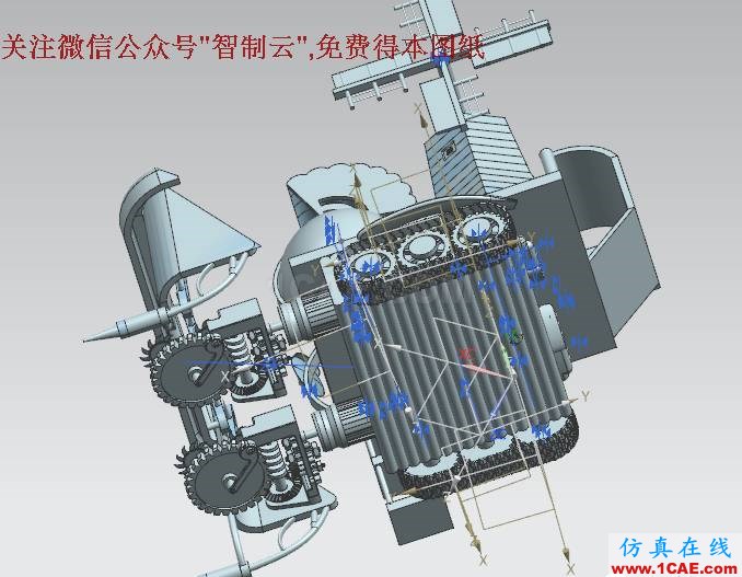 【農(nóng)業(yè)機(jī)械】萬(wàn)能收割機(jī)3D模型圖紙 UG(NX)設(shè)計(jì)ug設(shè)計(jì)圖片5