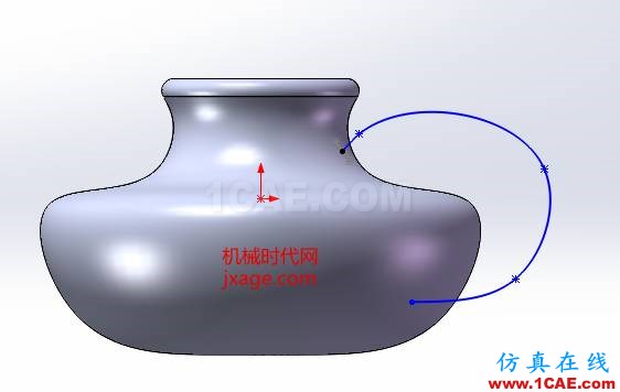 solidworks如何使用放樣特征？solidworks simulation培訓(xùn)教程圖片8