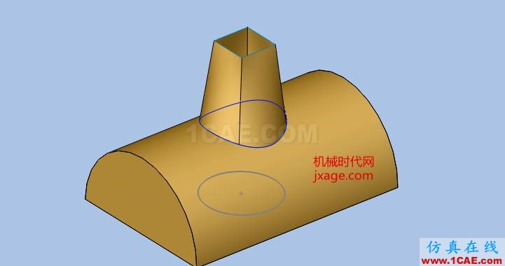 solidworks如何使用投影曲線？solidworks simulation技術(shù)圖片5