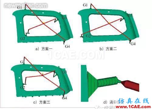 基于Moldflow的汽車內(nèi)飾板澆注系統(tǒng)設(shè)計(jì)moldflow結(jié)果圖片5