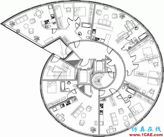 史上最復(fù)雜的平面AutoCAD圖紙【AutoCAD教程】AutoCAD應(yīng)用技術(shù)圖片6