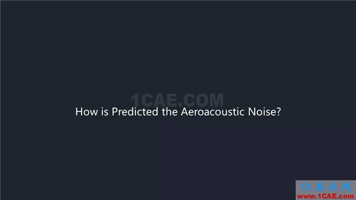 【技術(shù)貼】Actran SNGR-快速氣動聲學(xué)計算模塊介紹Actran學(xué)習(xí)資料圖片11