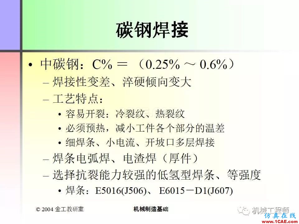 【專業(yè)積累】100頁(yè)P(yáng)PT，全面了解焊接工藝機(jī)械設(shè)計(jì)教程圖片64