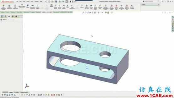 SolidWorks MBD:符合ASME Y14.5-2009標(biāo)準(zhǔn)的連續(xù)特征公差標(biāo)注solidworks simulation分析圖片8