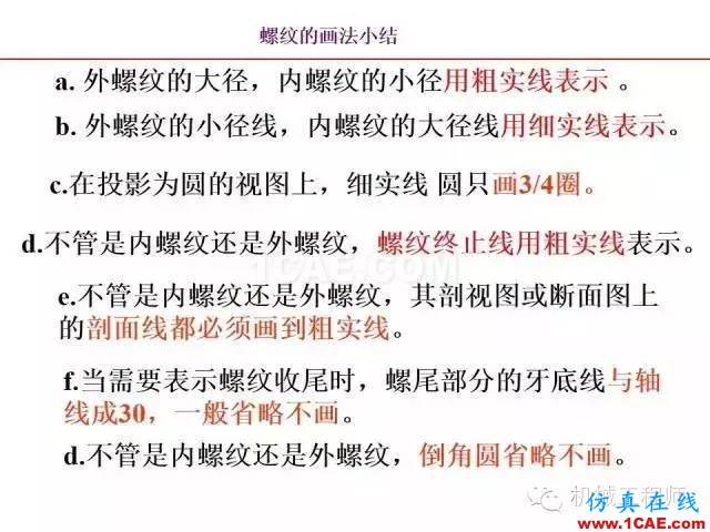 【專業(yè)積累】80頁PPT讓你全面掌握工程圖中的標(biāo)準(zhǔn)件和常用件機(jī)械設(shè)計案例圖片21