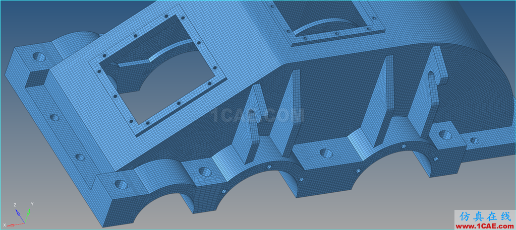 Hypermesh、Ansys 、CFD等優(yōu)質(zhì)網(wǎng)格劃分服務(wù)(也可提供專項(xiàng)培訓(xùn))ansys結(jié)果圖片8