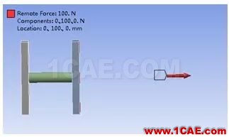 技巧 | 遠(yuǎn)程點(diǎn)的使用方法ansys workbanch圖片9