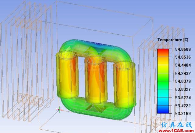Icepak培訓(xùn)教程:對變壓器進(jìn)行不同環(huán)境下的散熱模擬計(jì)算ansys圖片9