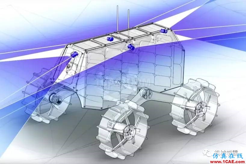 谷歌月球車與日本HAKUTO月球車設計欣賞機械設計案例圖片4