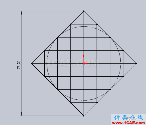 索網(wǎng)找形ANSYS分析ansys培訓(xùn)的效果圖片2