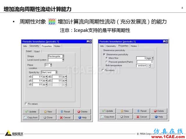 專題 | ANSYS 18.0新功能— Icepak:增加流向周期性流動(dòng)計(jì)算能力和PRESTO離散格式ansys workbanch圖片5