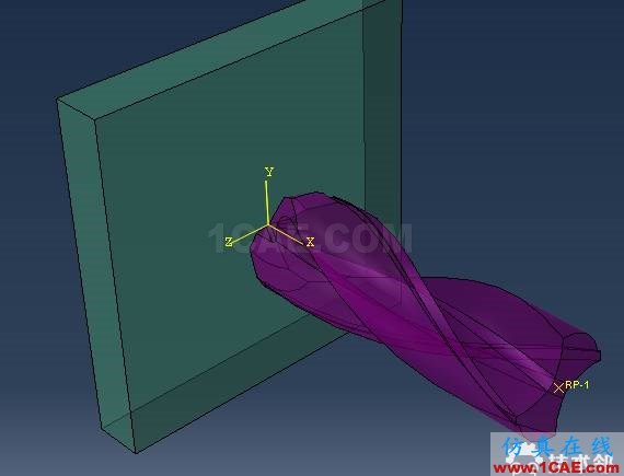 Abaqus仿真drill（鉆孔）過程abaqus有限元培訓(xùn)教程圖片7