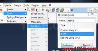 Abaqus中擴展有限元（XFEM）功能簡介abaqus有限元仿真圖片6