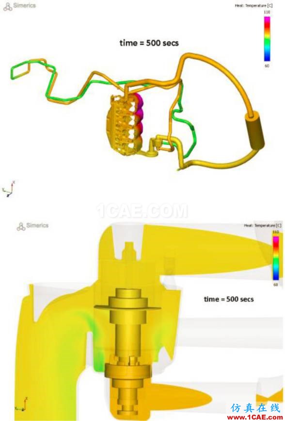 福特汽車如何開展冷卻系統(tǒng)的三維CFD分析？Pumplinx旋轉(zhuǎn)機構(gòu)有限元分析圖片16