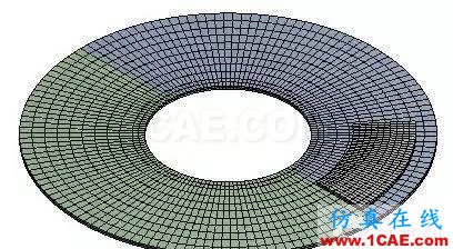 基于Workbench的汽車(chē)剎車(chē)制動(dòng)盤(pán)摩擦生熱問(wèn)題的仿真ansys仿真分析圖片2