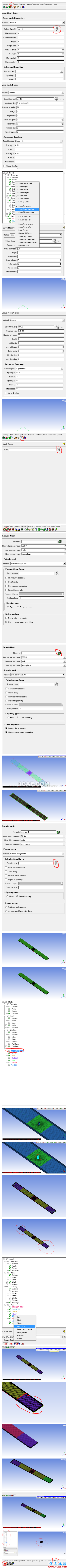 ICEM-extrude功能畫(huà)圓柱繞流網(wǎng)格【轉(zhuǎn)載】