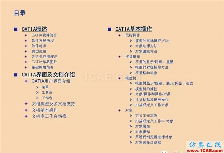 CATIA基礎(chǔ)(一)Catia學(xué)習(xí)資料圖片2