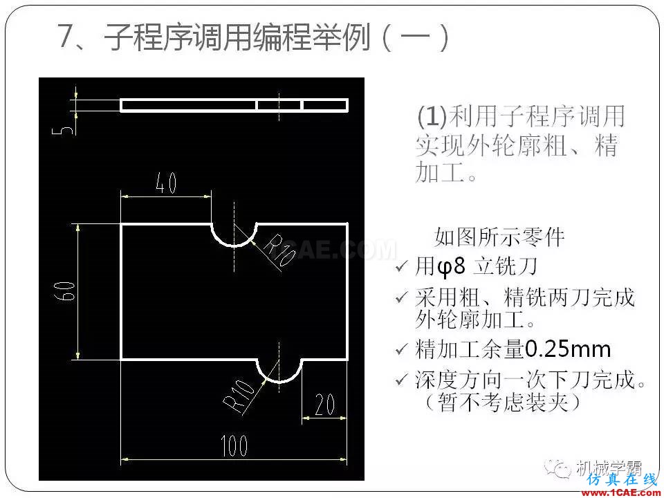 【收藏】數(shù)控銑床的程序編程PPT機(jī)械設(shè)計(jì)案例圖片67