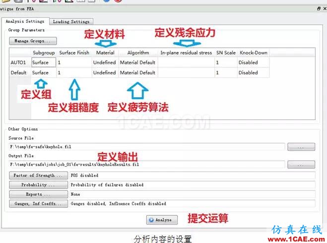 FE-SAFE使用Abaqus的fil文件進(jìn)行疲勞運(yùn)算fe-Safe學(xué)習(xí)資料圖片5